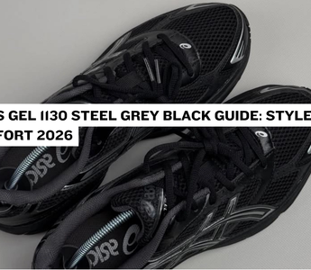 ASICS Gel 1130 Steel Grey Black Guide: Style & Comfort 2026
