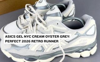 Asics Gel NYC Cream Oyster Grey: Perfect 2026 Retro Runner