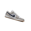 Jordan 1 Low Midnight Navy Neutral Grey (553558-146) - Double Boxed side profile