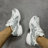 ASICS Gel-1130 White Storm Cloud - Double on-foot view (2026-10-10)