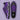 Custom Air Force 1 Violet Eclipse Flame Drip Trainers