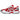 Custom ASICS Crimson Silver Spark Trainers