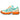 Custom Asics Aqua Citrus Bloom Trainers