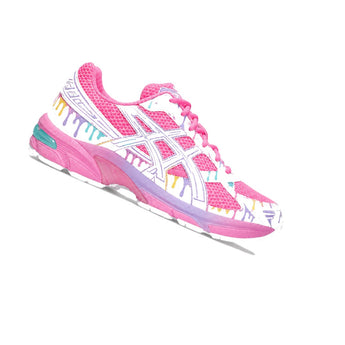 Custom Asics Bubblegum Sugar Glow Trainers