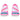 Custom Asics Bubblegum Sugar Glow Trainers