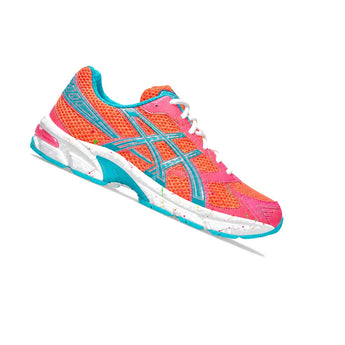 Custom Asics Coral Aqua Candy Trainers