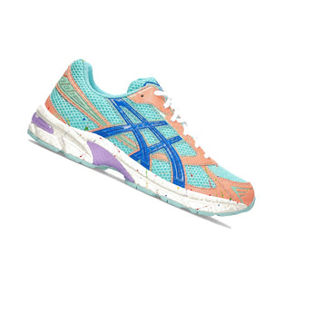 Custom Asics Peach Aqua Coast Trainers