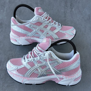 Custom Asics GEL-1130 'Chrome Pink Drip' - Image 1