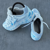 Custom NIKE P-6000 'Glacier Ink Drip' - Image 2