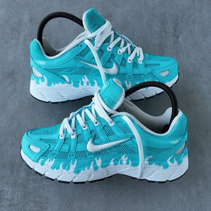 Custom NIKE P-6000 'Tiffany Teal Inferno' - Image 1