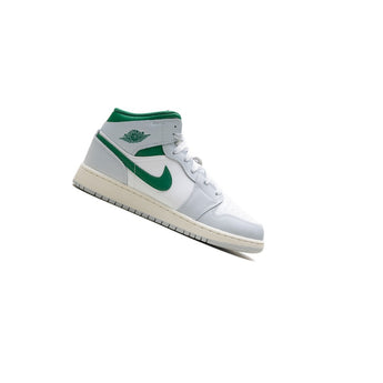 Jordan 1 Mid White Pure Platinum Pine Green (GS) DQ8423-142 product image