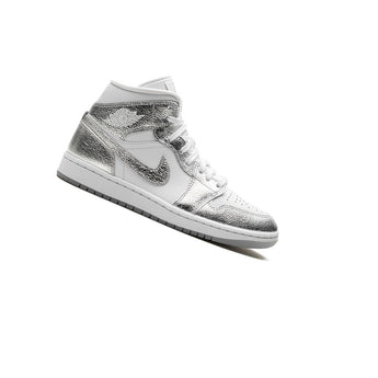 Jordan 1 Mid SE Metallic Silver (Women's) product image