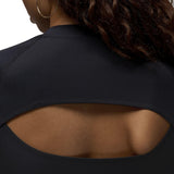 Jordan Sport Women's Long-Sleeve Bodycon Top Black