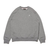Jordan Brooklyn Fleece Men's Crew-Neck Sweatshirt Carbon Heather/White