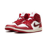 Jordan 1 Mid SE Red Cracked Leather (Women's) HJ9337-106 product image 2