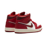 Jordan 1 Mid SE Red Cracked Leather (Women's) HJ9337-106 product image 3