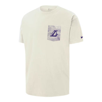 Los Angeles Lakers Courtside Men's Nike NBA Max90 T-Shirt Sail product image