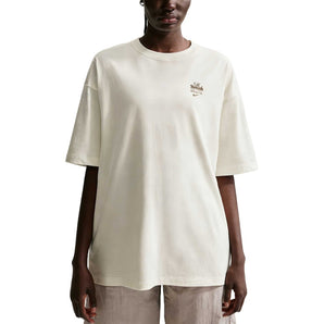 Nike Sportswear Classic Women's Oversized Short-Sleeve T-Shirt Sail/Dark Hazel/Dark Hazel