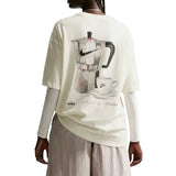 Nike Sportswear Classic Women's Oversized Short-Sleeve T-Shirt Sail/Dark Hazel/Dark Hazel