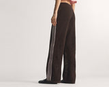 Adidas Knitted Crochet Firebird Track Pants Aurora Coffee (KE0201) - product image 2