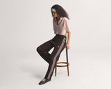 Adidas Knitted Crochet Firebird Track Pants Aurora Coffee (KE0201) - product image 3