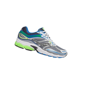 DBE manual product image | S70739-59-UK7 | Saucony ProGrid Omni 9 Grey Slime Blue | 01