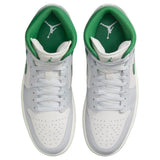 Jordan 1 Mid White Pure Platinum Pine Green (DQ8426-142) - Double Boxed product view 4