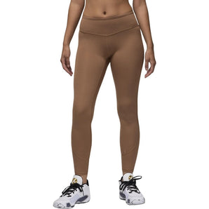 Jordan Sport Women's Leggings Archaeo Brown/White (FB4620-223) - Double Boxed product view 1