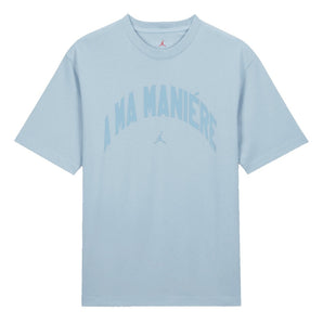 Air Jordan x A Ma Maniére Tee 'Light Armory Blue' (HF0538-440) - Double Boxed product view 1