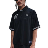 Nike SB Dri-FIT Jacquard Skate Top Black/Black/White (HJ2965-010) - Double Boxed product view 1