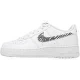 Nike Air Force 1 'GS 'Zebra Swoosh' (IV5823-100) - Double Boxed product view 2