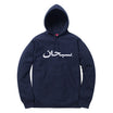 Supreme Arabic Logo Hooded Sweatshirt Navy Ss26Sw73 Navy