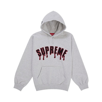 Supreme Ghostface Arc Hooded Sweatshirt Ash Grey Ss26Sw96 Ash Grey
