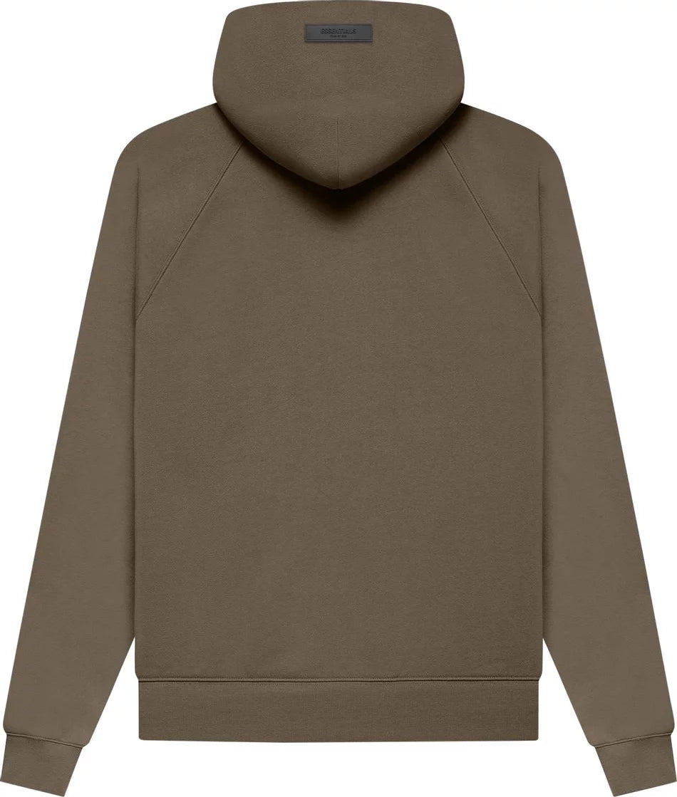 Double Boxed hoodie 179.99 FEAR OF GOD ESSENTIALS SS22 PULLOVER HOODIE WOOD BROWN Double Boxed