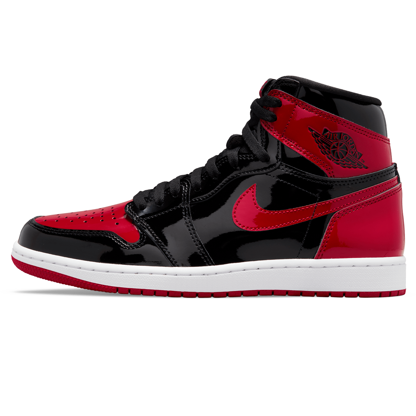 Double Boxed  299.99 Nike Air Jordan 1 High OG 'Patent Bred' Double Boxed