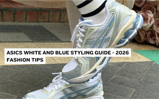 Asics White and Blue Styling Guide - 2026 Fashion Tips