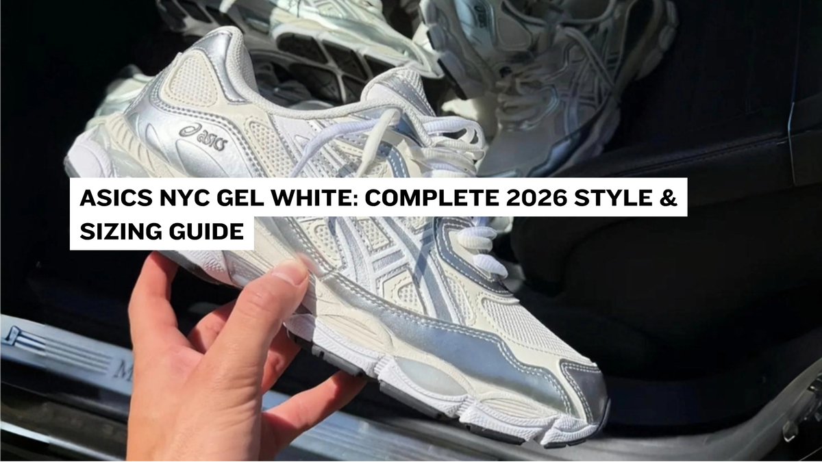 ASICS NYC Gel White: Complete 2026 Style & Sizing Guide – Double Boxed