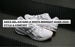 ASICS Gel-Kayano 14 White Midnight Guide 2026 | Style & Comfort