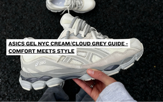 ASICS Gel NYC Cream/Cloud Grey Guide - Comfort Meets Style