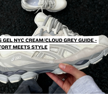 ASICS Gel NYC Cream/Cloud Grey Guide - Comfort Meets Style