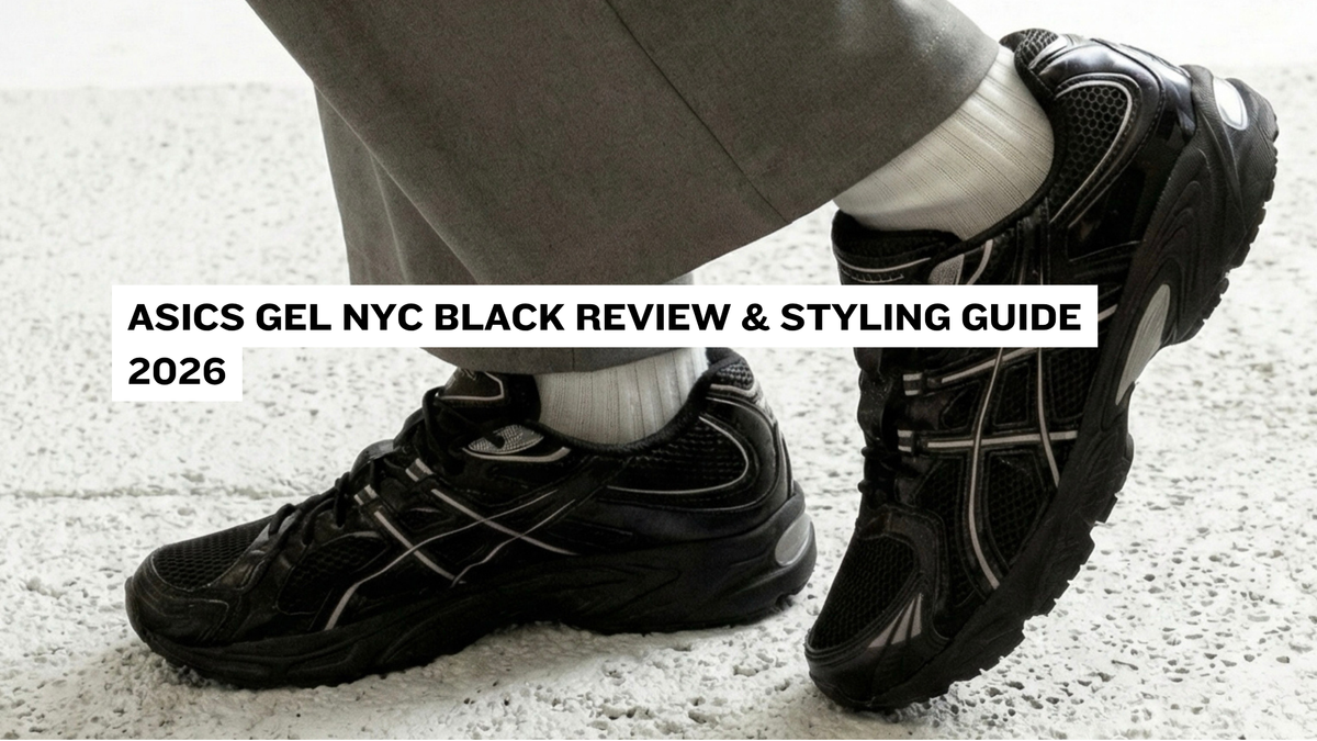 ASICS Gel NYC Black Review & Styling Guide 2026 – Double Boxed