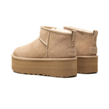 UGG Classic Ultra Mini Platform Boot Sand (Women's) 1135092-SAN product image 3