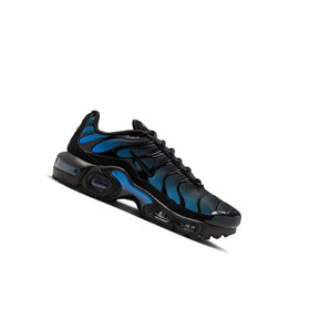 Nike Air Max Plus Older Kids' Shoes Black/Blue Crystal/Black