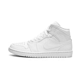 Jordan 1 Mid Triple White (2023) (GS) 554725-136 product image 6