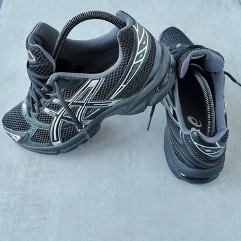 ASICS Gel-1130 Black Pure Silver - Image 2