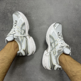 ASICS Gel-1130 White Piedmont Grey - Double on-foot view (2026-10-10)