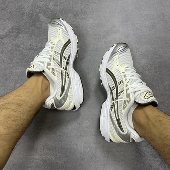 ASICS Gel-Kayano 14 White Ivory - Double on-foot view (2026-10-10)