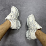 ASICS Gel-NYC Cream Grey - Double on-foot view (2026-10-10)