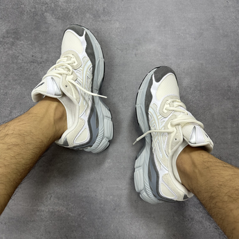 ASICS Gel-NYC Cream White - Double on-foot view (2026-10-10)