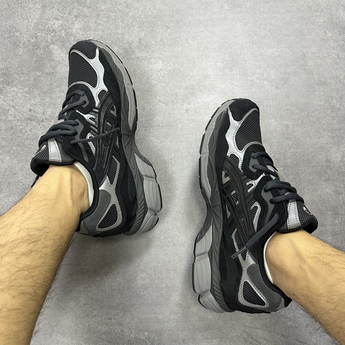 ASICS Gel-NYC Graphite Grey Black - Double on-foot view (2026-10-10)